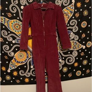 Free People Corduroy Jumpsuit